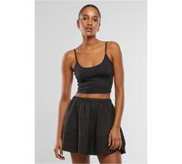 Urban Classics Damen Ladies Basic Top Low Back Neckline TB7697 Black-5XL