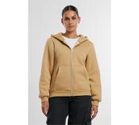 Urban Classics Damen Ladies Bonded Sherpa Zip Hoody TB7166 Unionbeige-M