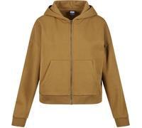 Urban Classics Damen Kapuzenpullover TB6131 Ladies Boxy Zip Hoody – summerolive L