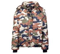 Urban Classics Damen Ladies Boyfriend Camo Puffer Jacket
