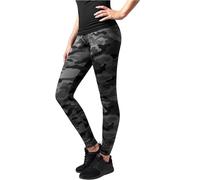 Urban Classics Damen Camouflage-Leggings graphit / greige, Größe XL, 3609578 Graphit / Greige XL