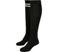 Urban Classics Ladies College Socks 2-Pack Frauen in Gr. 3538 in Schwarz