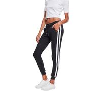 Urban Classics Damen College Contrast Sweatpants – Schwarz – Gr. 3XL