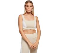 Urban Classics - Ladies Color Block Softseagrass/White/Lilac - BH Grün M