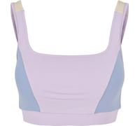Urban Classics Damen Ladies Color Block Bra Lilac/Violablue/Softseagrass-M