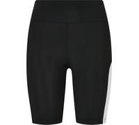 Urban Classics Ladies Color Block Cycle Shorts Frauen in Gr. S in Schwarz