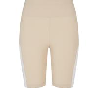 Urban Classics Radlerhose Ladies Color Block Cycle Shorts Damen softseagrass/white Gr. S