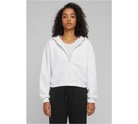 Urban Classics Damen Kapuzenpullover Ladies Cozy Short Zip Hoody, kurzer Hoodie für Frauen, mit Reißverschluss, erhältlich, Größen XS-5XL
