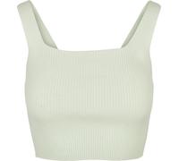 Urban Classics Cropped Knit Ärmelloses Oberteil (Herstellerartikelnummer: TB4785-LightMint_XL)