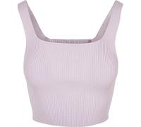 Urban Classics Damen Ladies Cropped Knit Top Lilac-4XL