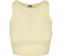 Urban Classics Ladies Cropped Rib Top in Gr. XXL in Gelb