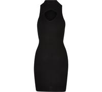 Urban Classics Ladies Cut Out Sleevless Dress Black Größe: L | Minikleider Outlet | Damen | Schwarz