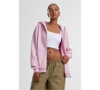 Urban Classics Damen Ladies Fluffy Zip Hoody TB7286 Softpink-4XL
