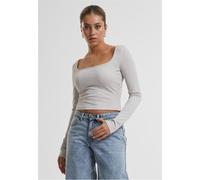 Urban Classics Glitter Square Neck Langarm-oberteil
