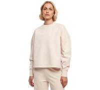 Urban Classics Sweatshirt Heavy Terry Garment Dye – 100% Baumwolle, Rundhals, Damen 3XL, Pink