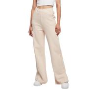 Urban Classics Ladies Heavy Terry Garment Dye Slit Pants Pink Größe: L | Jogginghosen Outlet | Damen | Rosa