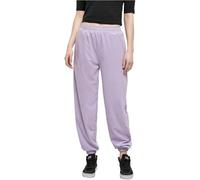 Urban Classics Ballon Velvet Tracksuit Pants Blau S Frau