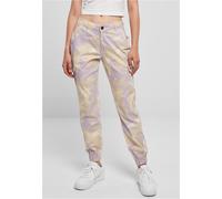 Urban Classics Ladies High Waist Camo Cargo Pants in Gr. 29 in Violet