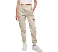 Urban Classics Damen Ladies High Waist Cargo Comfort Jogging Pants