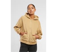 Urban Classics Übergroßer Kapuzenpullover Aus Jacquard-samt Mit Reißverschluss für Damen - L
