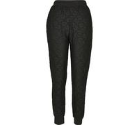 Urban Classics Damen Hose Ladies Lace Jersey Jog Pants Black-S