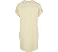 Urban Classics Ladies Lace Tee Dress in Gr. M in Gelb