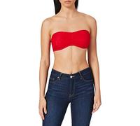 Urban Classics Ladies Laces Bandeau in Gr. XS in Rot