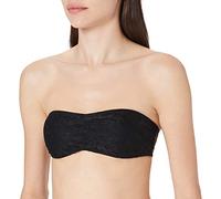 Urban Classics Damen Ladies Laces Bandeau Top, per Pack Schwarz (Black 00007), X-Small (Herstellergröße: XS)
