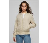 Urban Classics Ladies Light Bomber Jacket Frauen in Gr. M in Beige