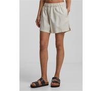 Urban Classics Damen TB6848-Ladies Linen Mixed Boxer Shorts, softseagrass, XXL
