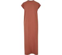 Urban Classics Ladies Long Extended Shoulder Dress in Gr. XL in Rot