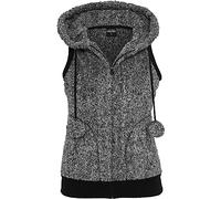 Urban Classics Ladies Melange Teddy Vest, Größe: M