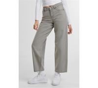 Urban Classics Damen Jeans Ladies Mid Waist 90´s Jeans, lässige Jeanshose für Frauen, Weites Bein, Loose Fit