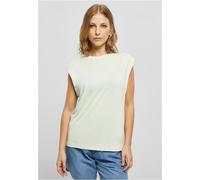 Urban Classics Ladies Modal Padded Shoulder Tank in Gr. S in Grün
