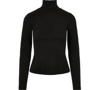 Urban Classics Damen T-Shirt Ladies Modal Turtleneck Longsleeve Black M