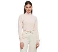Urban Classics Women's TB4732-Ladies Modal Turtleneck Longsleeve T-Shirt, pink, L