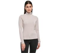 Urban Classics Damen Ladies Modal Turtleneck Longsleeve warmgrey, XS
