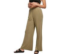 Urban Classics Damen Ladies Modal Wide Leg Pants Khaki, M