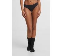 Urban Classics Damen Ladies Natural Fibre Tanga 5-Pack TB7668C Black+Black+Black+Black+Black-S