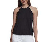 Urban Classics Ladies Neckholder Tanktop in Gr. S in Schwarz