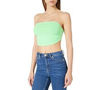 Urban Classics Ladies Neon Bandeau Top in Gr. S in Grün