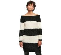 Urban Classics Damen Ladies Off Shoulder Feather Dress