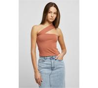 Urban Classics Damen One-Strap Top Terracotta Größe L