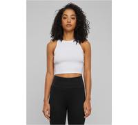 Urban Classics Damen Top Ladies Organic Cropped Rib Top, Bauchfreies Frauen Top aus Bio-Baumwolle, erhältlich in vielen Farbvarianten, Größen XS-5XL