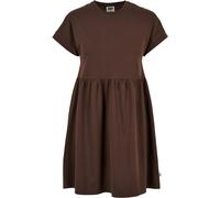 Urban Classics Damen Ladies Organic Empire Valance Tee Dress Brown-L