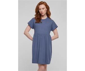 Urban Classics Damen Ladies Organic Empire Valance Tee Dress TB5040 Vintageblue-L
