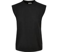 Urban Classics Women's TB5028-Ladies Organic Heavy Padded Shoulder Tank Top T-Shirt, Black, XL