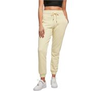 Urban Classics Damen Ladies Organic High Waist Sweat Pants softyellow, XL