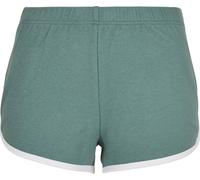 Urban Classics Ladies Organic Interlock Retro Hotpants in Gr. XL in Weiß