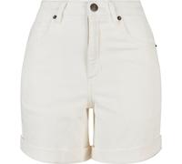 Urban Classics Damen Ladies Organic Stretch Denim 5 Pocket Shorts Jeans-Shorts, offwhite raw, 29